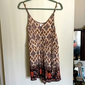 Boho Xhilaration Tank Romper